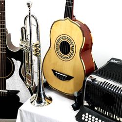 Folk Bluegrass and Cultural Instruments