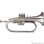 Getzen 595S Capri Series Bb Flugelhorn Silver Plated