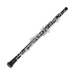 Fox Model 450 Grenadilla Wood with Plastic Top Joint Professional Oboe