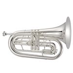 Jupiter JBR1101MS Quantum Mark II Silver Marching Baritone