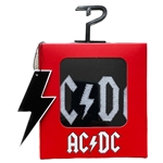 AC DC Mens Large Crew Socks in a Gift Box