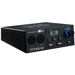 PreSonus Revelator IO24 Audio Interface for Recording and Streaming