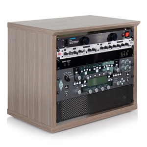 Elite Series Furniture Desktop 8U Studio Rack - Grey