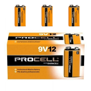 Duracell Procell 9V Batteries - 12-Pack