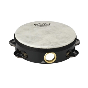 Remo TA-5106-70 Tambourine Asia 6" Fiberskyn 6prs Jingles, 1 Row