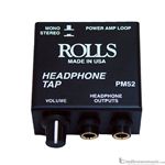 Rolls PM52 Signal Headphones with Loopthru