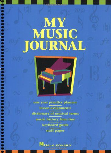 My Music Journal - Student Assignment Book