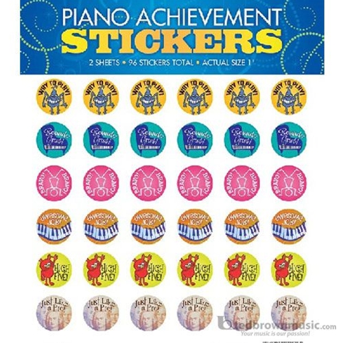 Piano Achievement Stickers