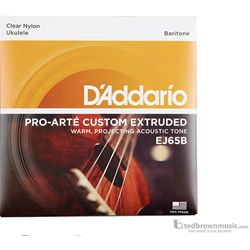Baritone Ukulele Strings Pro Arte EJ65B Custom Extruded Nylon