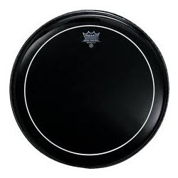 Bass Drum Head Remo Ebony Pinstripe