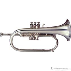 Getzen 595S Capri Series Bb Flugelhorn Silver Plated