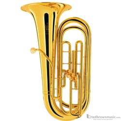 King 1135W Student Series 3 Valve Tuba 3/4 Size with Case