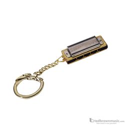 Hohner HH108 Mini Harp Harmonica Keyring