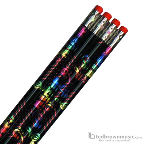 Music Treasures Pencil Music Melody Multicolor Each 315159