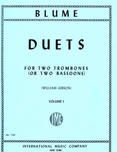 Blume Duets for Two Trombone