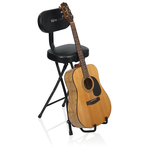 Gator Frameworks Guitar Seat and Stand Combo