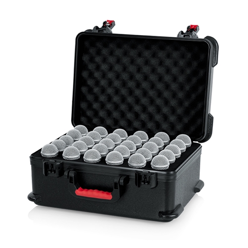 Gator TSA Series ATA Molded Case for 30 Microphones (w/ Drops)