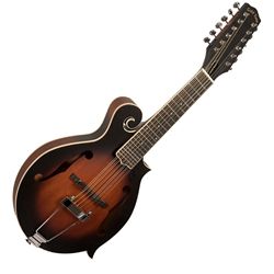 Gold Tone F-12 F-style 12-String Mando-Guitar with Pickup and Case