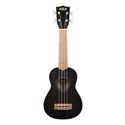 Kala KA-15S-BLK Black Statin Mahogany Soprano Ukulele