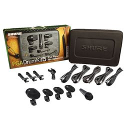 5-PIECE DRUM KIT SHURE PGADRUMKIT5