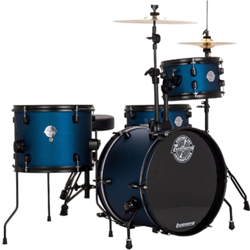 Ludwig Questlove Pocket Kit 4-piece Drum Set for Kids