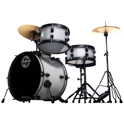 Ludwig Questlove Pocket Kit 4-piece Drum Set for Kids