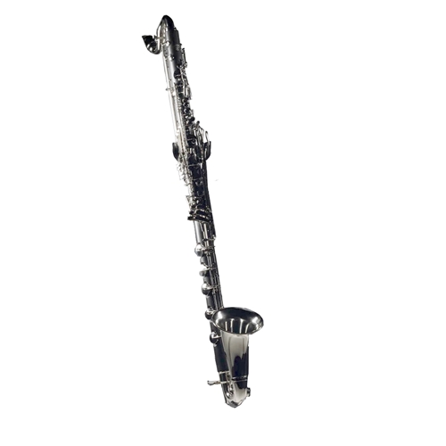 Backun Bass Clarinet Alpha Low C w/ Silver Keys