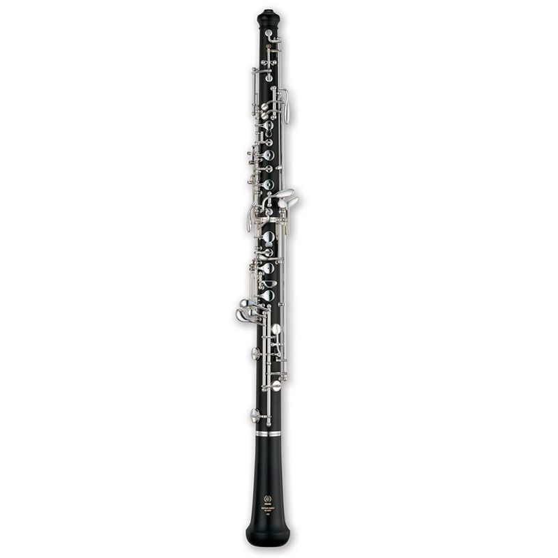 A Ted Brown Music rental oboe.