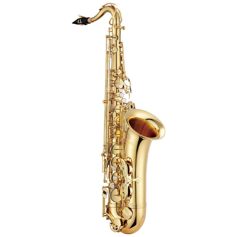 A Ted Brown Music rental tenor saxophone.