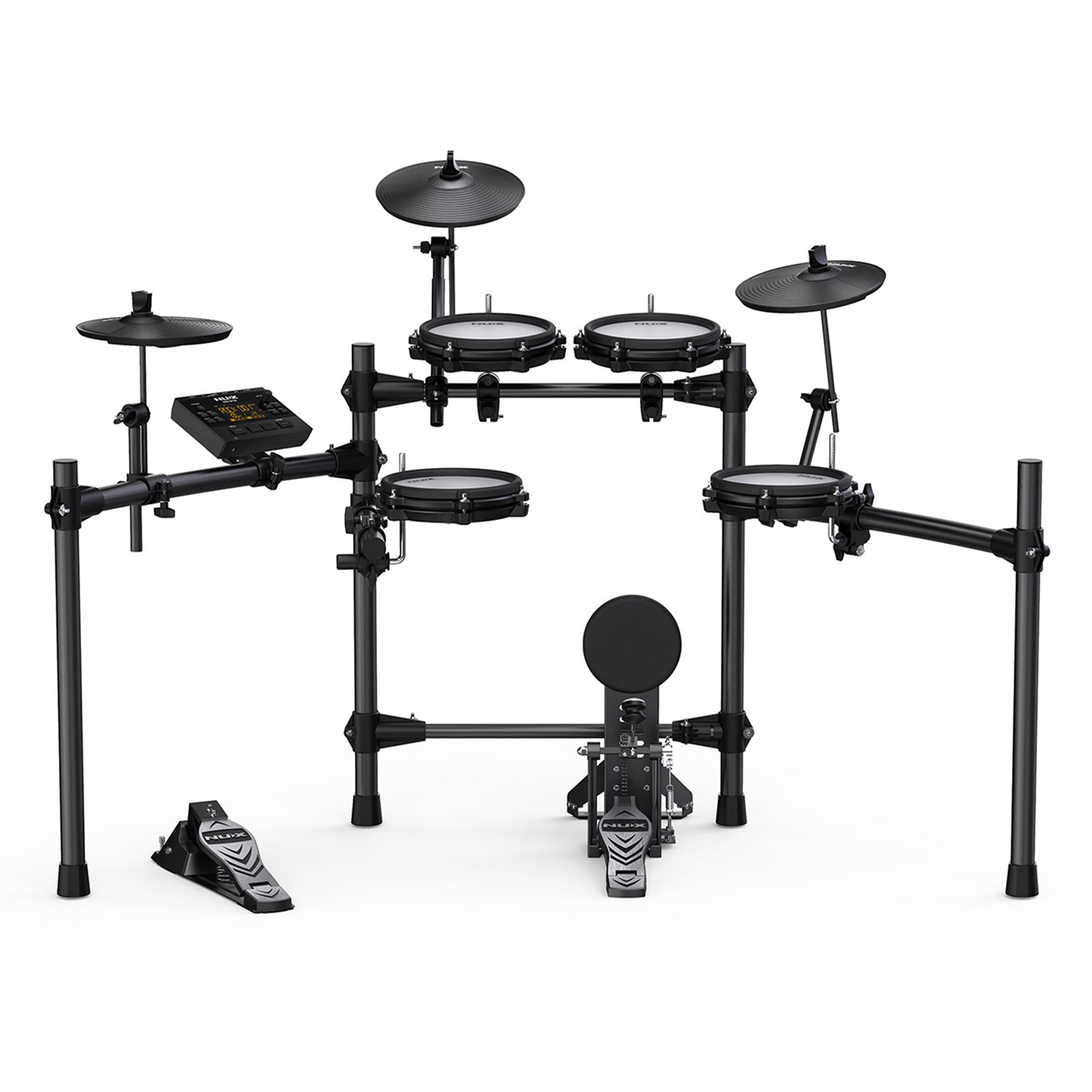 NUX DM-21- 5-Piece All Mesh Head Digital Drum Set