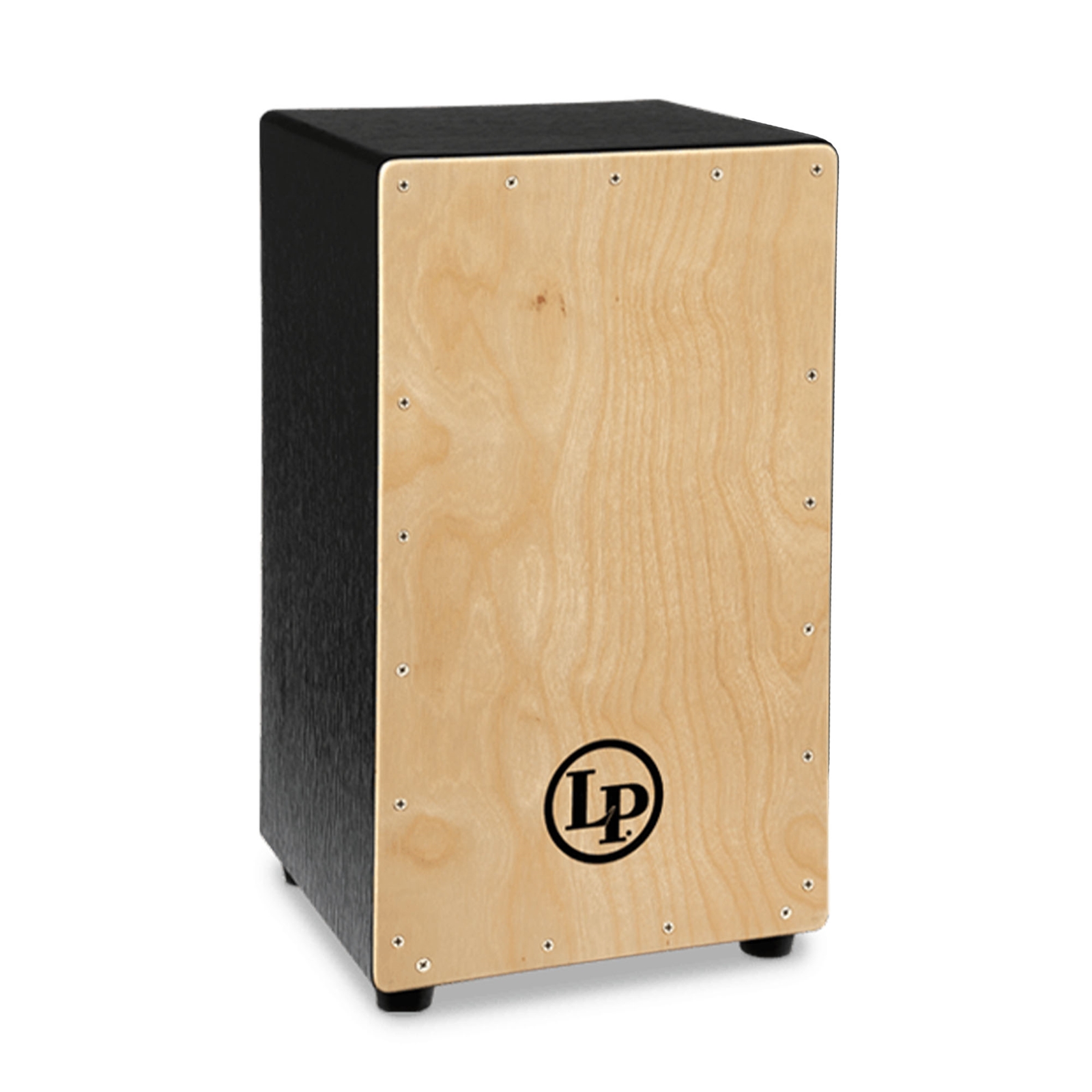 LP 1428NYN Black Box Cajon with Natural Face