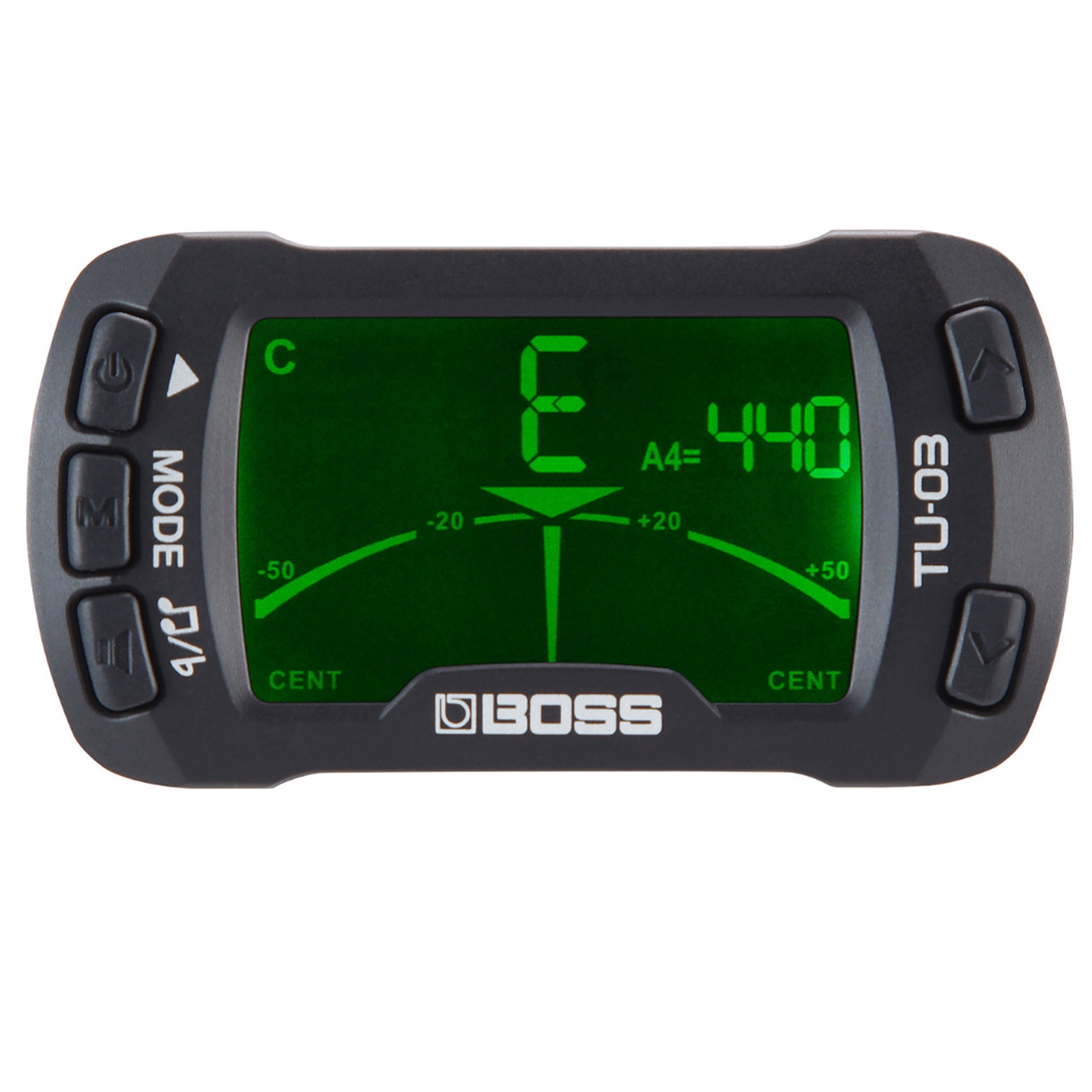 BOSS TU-03 Clip-On Tuner/Metronome Combo