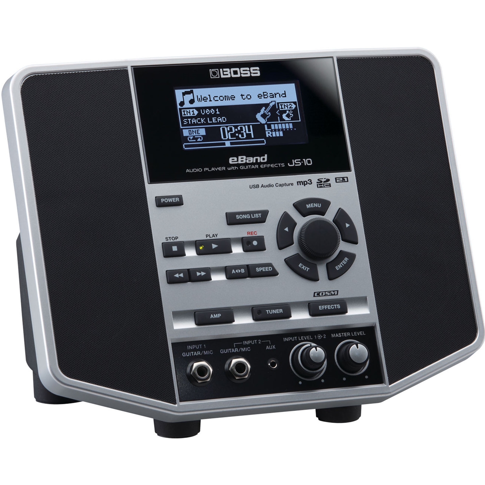 BOSS JS-10 Audio Player with Guitar Effects