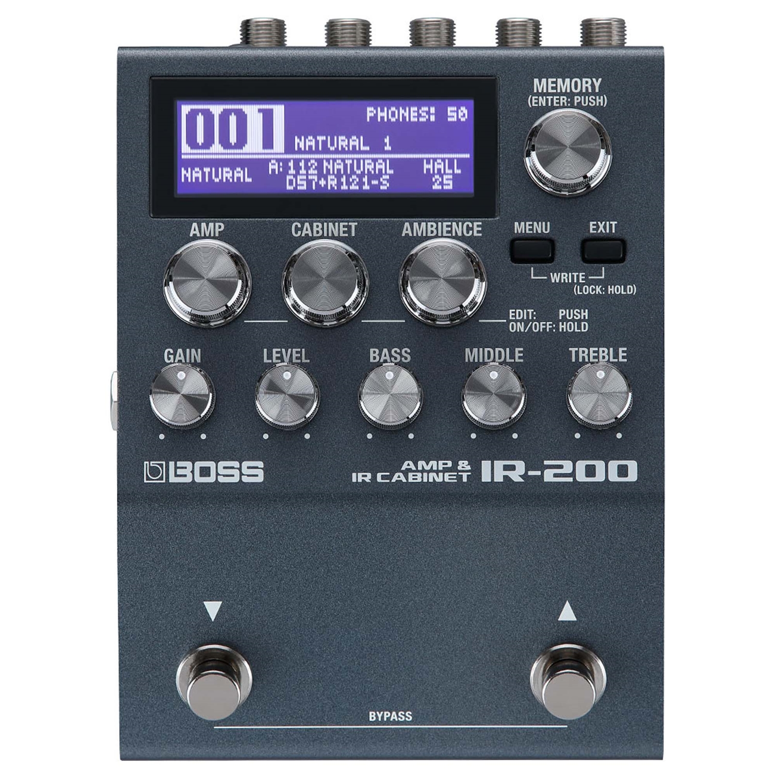 BOSS IR-200 Amp and IR Cabinet Pedal