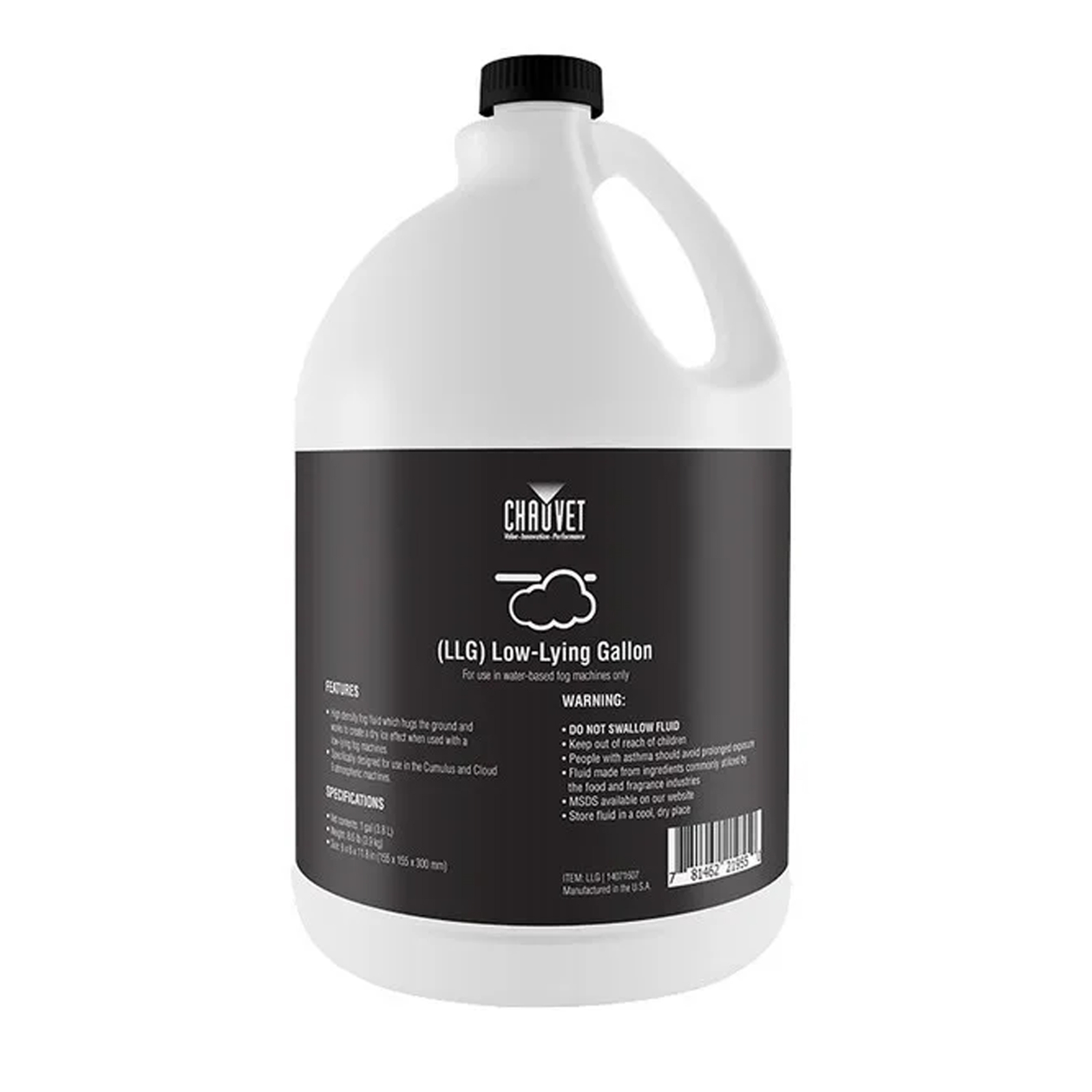 ChauvetDJ Low-Lying Gallon (LLG) Fog Fluid