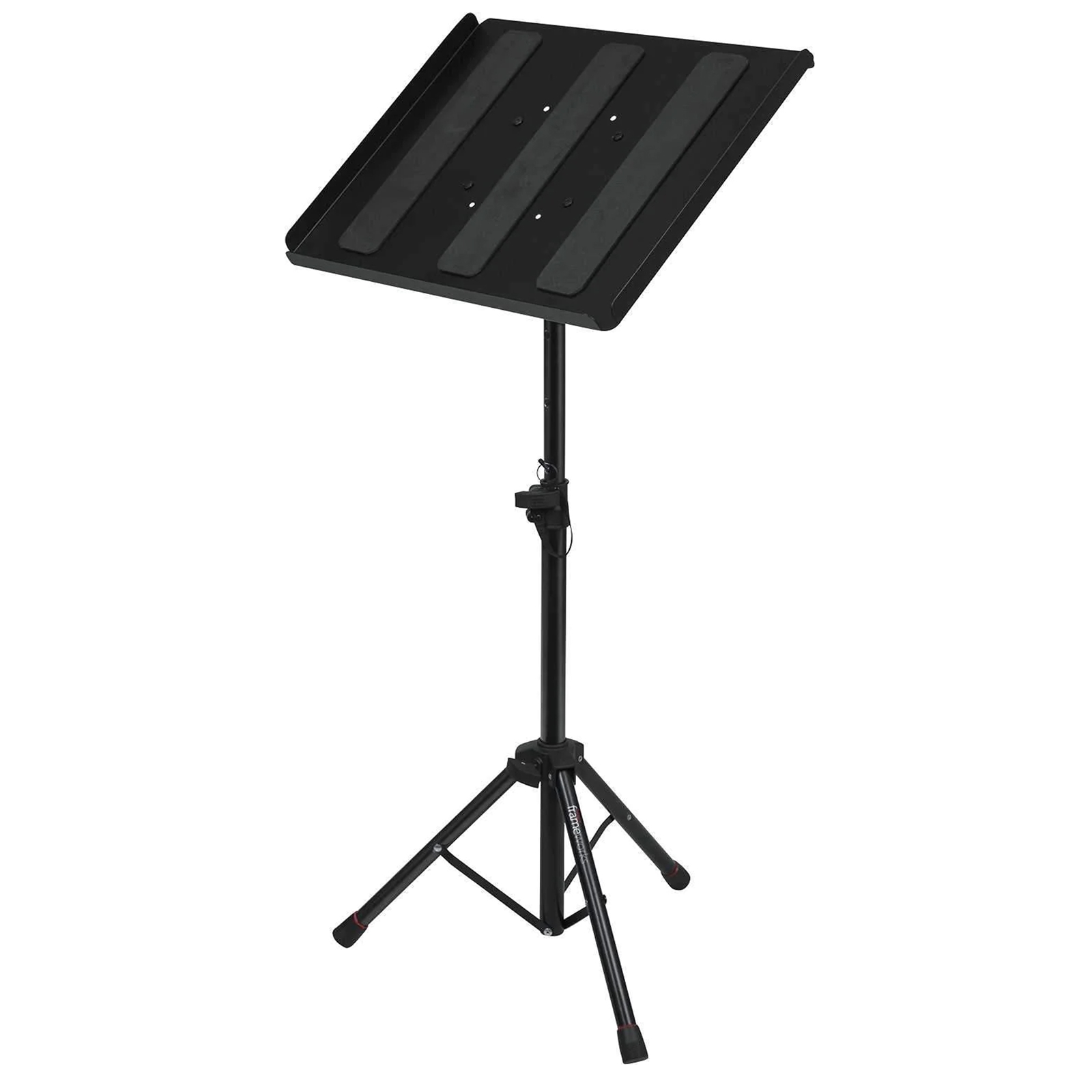 Gator Frameworks Adjustable Compact Media Tray Stand