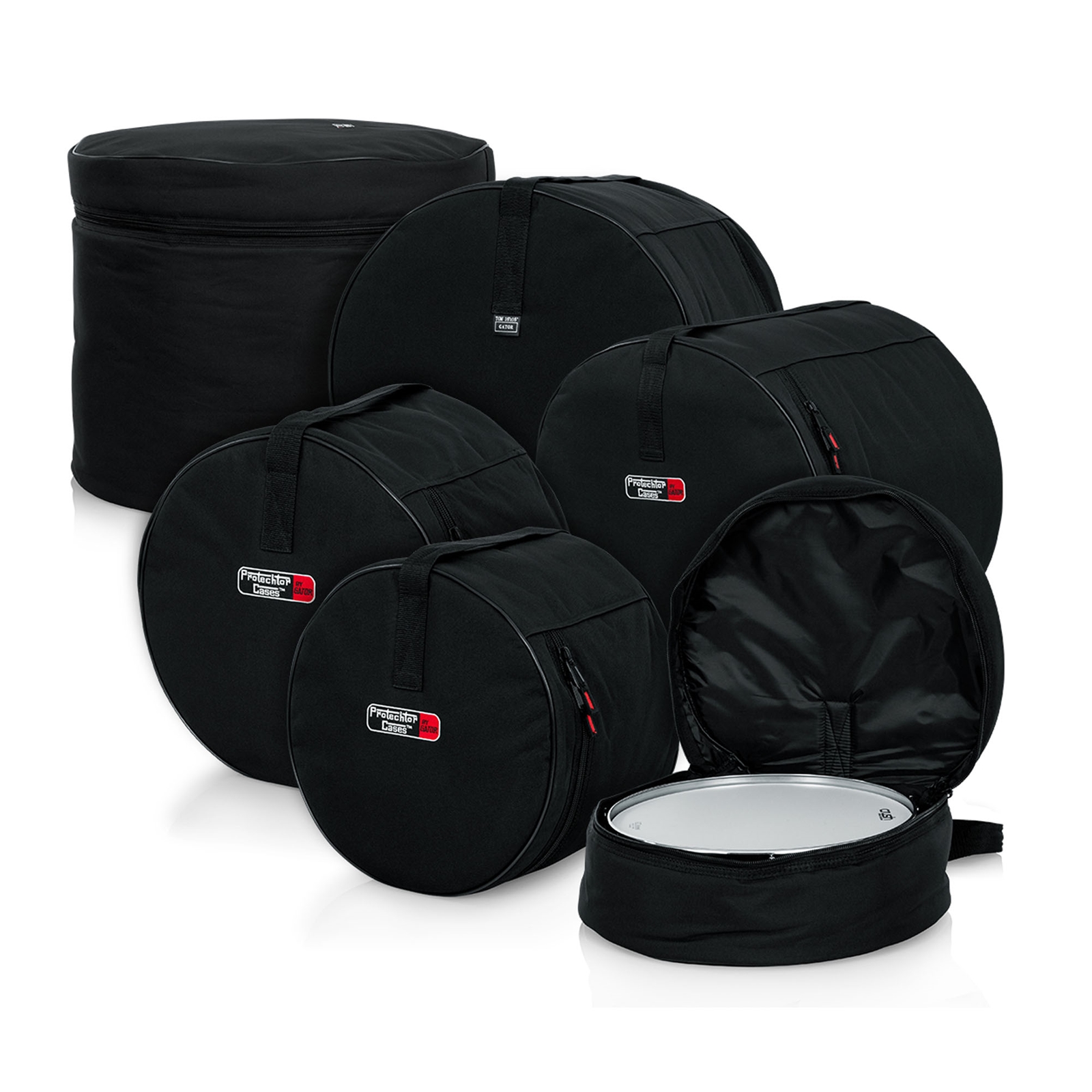 Gator Percussion 5-Piece Fusion Drum Bag Set (16" Tom)