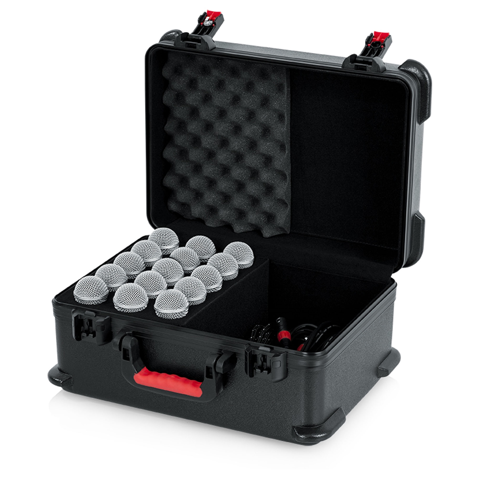 Gator TSA Series ATA Molded Case for 15 Microphones (w/ Drops)