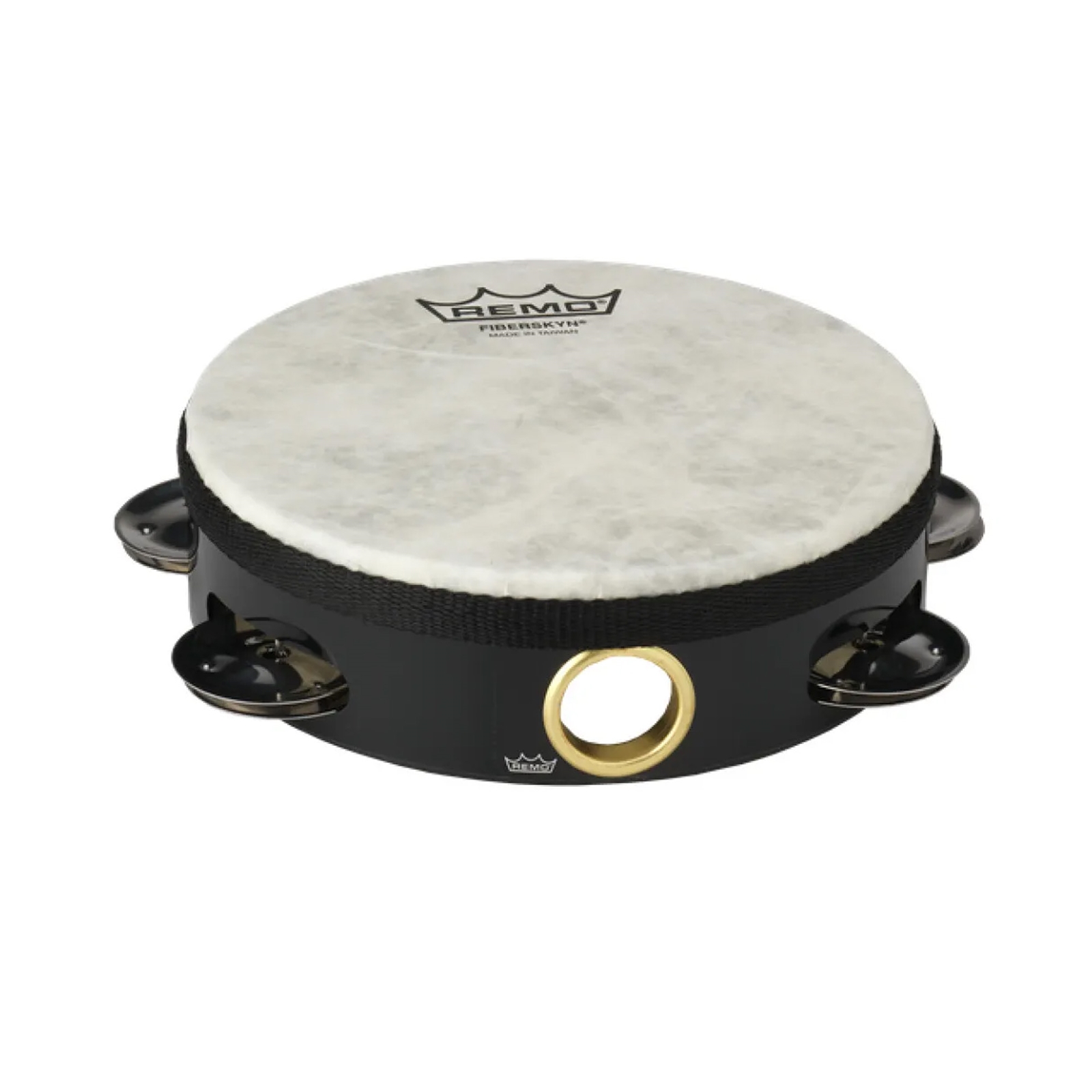 Remo TA-5106-70 Tambourine Asia 6" Fiberskyn 6prs Jingles, 1 Row